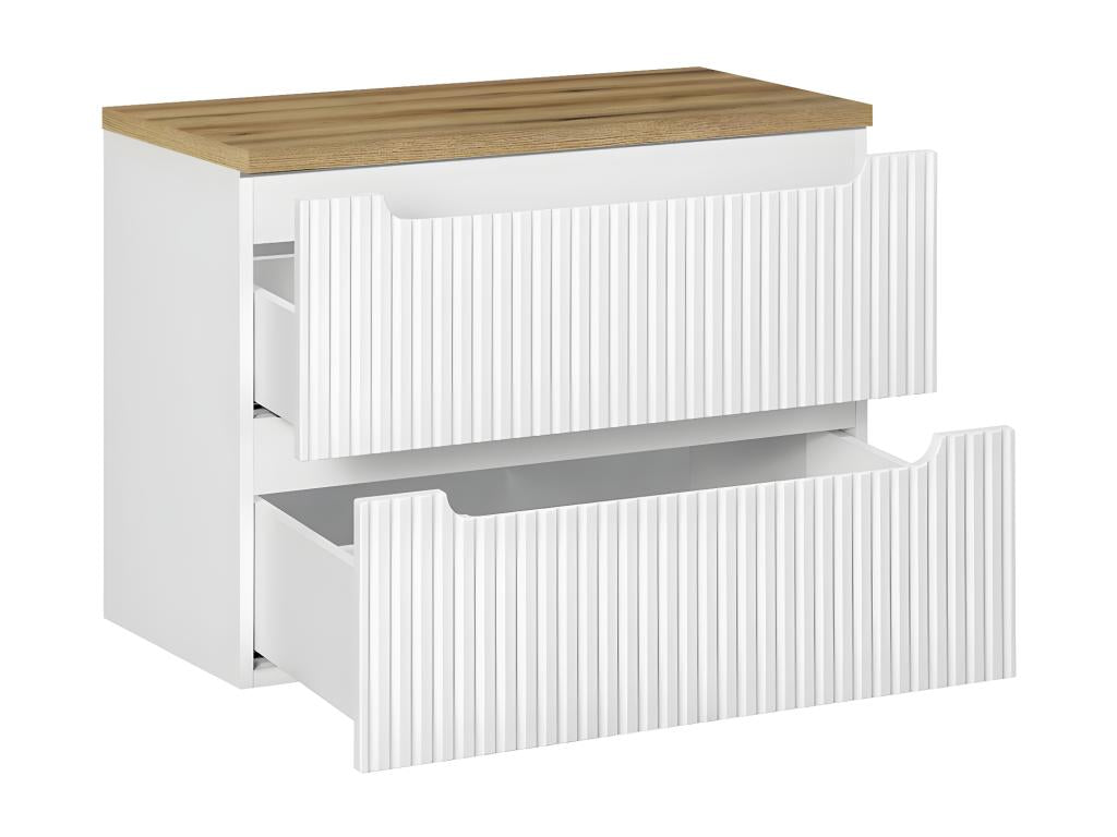 Cabinet (White) - Naturel clair