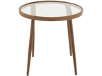 Table d'appoint Homzora en Fer - Beige