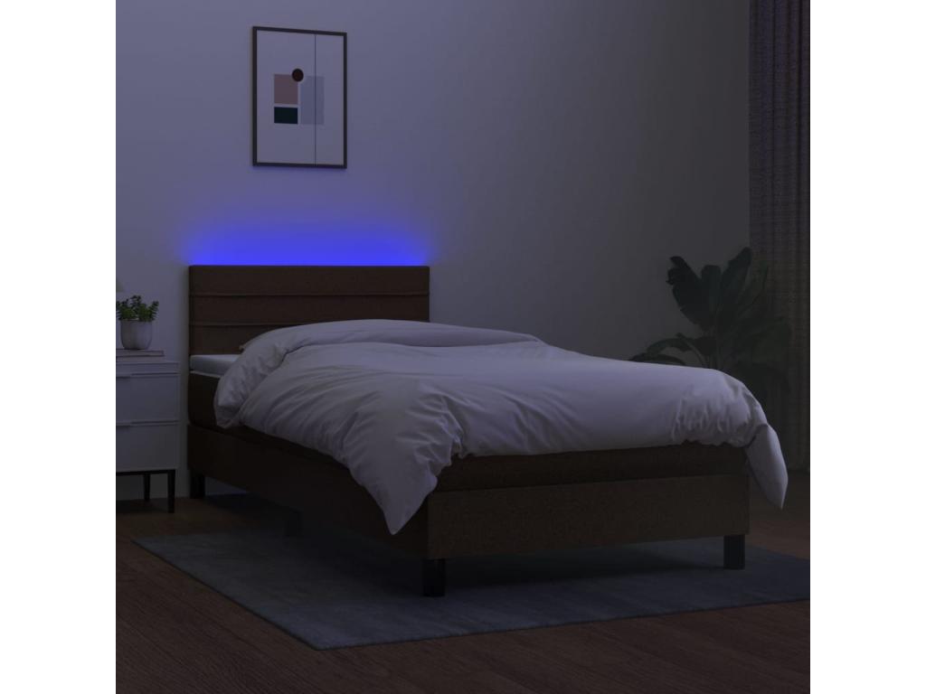 Bed Mattress (Brown) - White