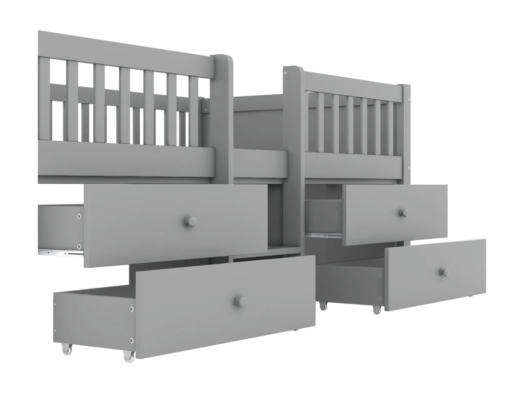 Bed Mattress (Gray) 90X200CM