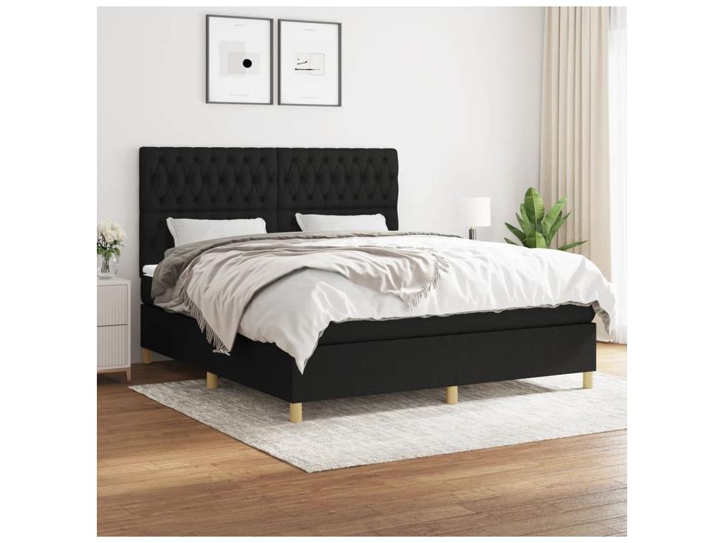 Bed Mattress (Black) - White