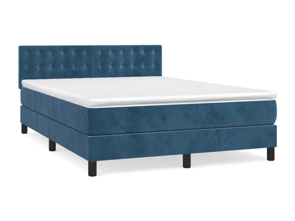 Bed Mattress (Blue) 140X190CM