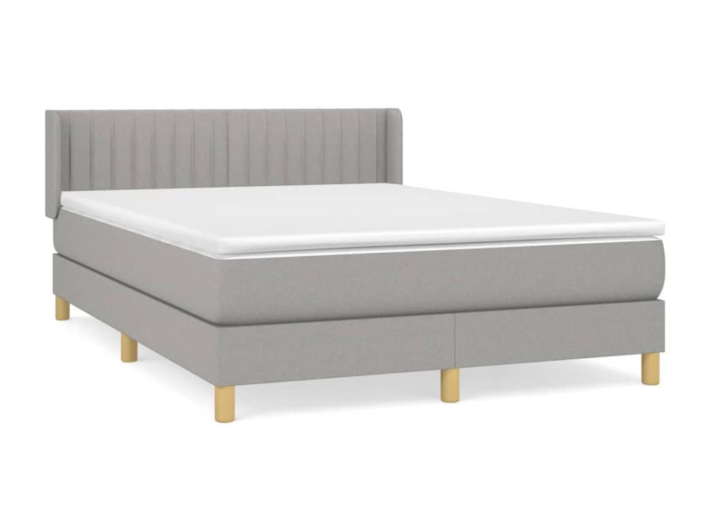 Bed Mattress (Gray) 140X190CM lslt232861