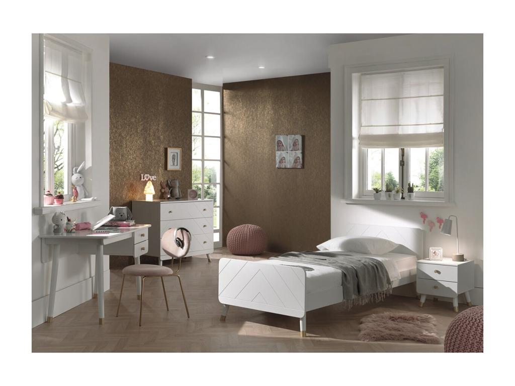 Desk 90X200CM - White