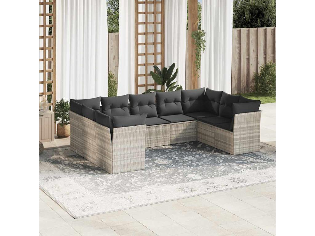 Outdoor Set Garden Cushion (Gray) blww860281