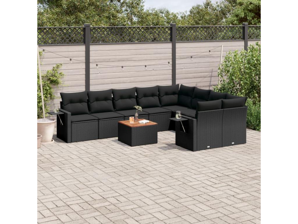 Outdoor Set Garden Cushion (Black) qsty069021