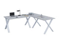 Desk Table (White) - Gray