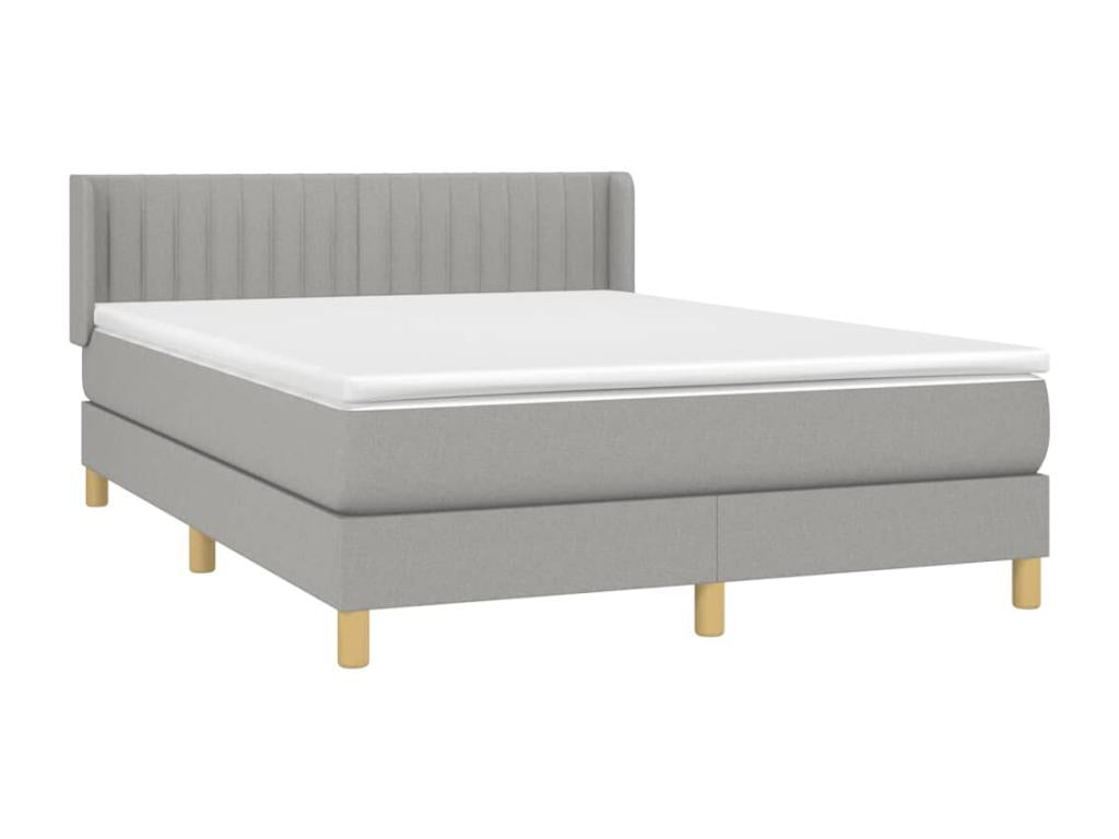 Bed Mattress (Gray) 140X190CM lslt232861