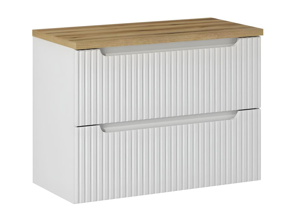 Cabinet (White) - Naturel clair