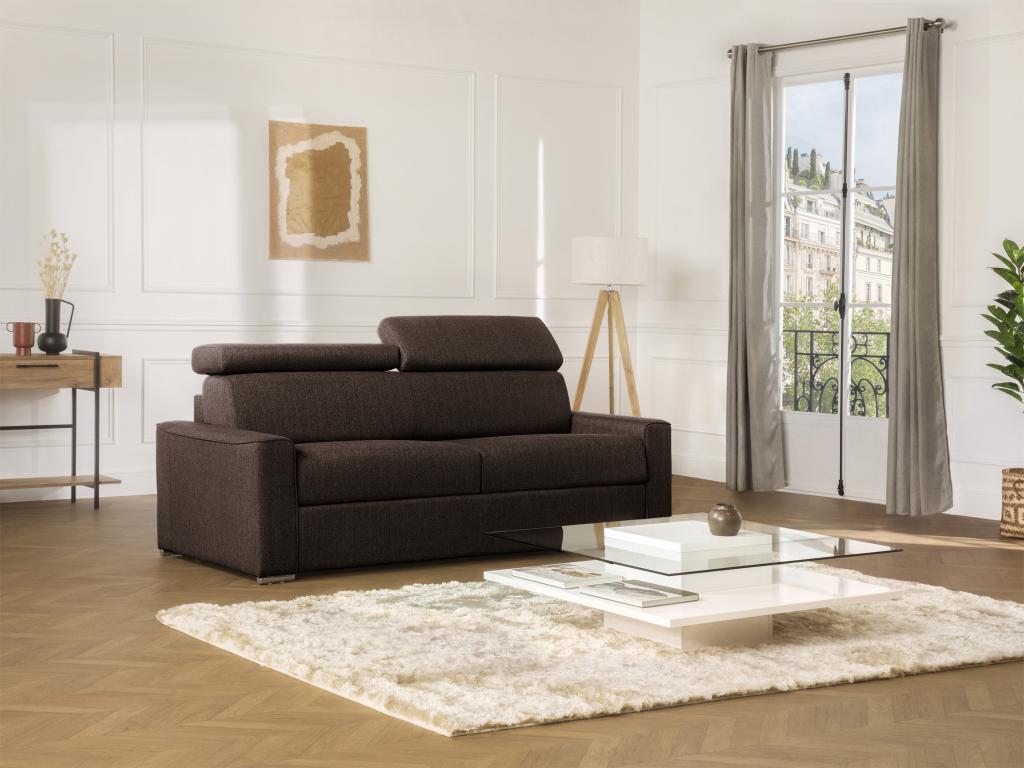 Sofa Sofa Bed Mattress (Brown) - Marron Chocolat