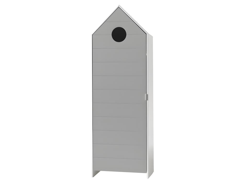 Bed Wardrobe (White)