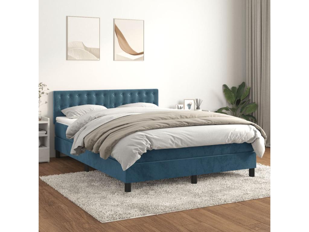 Bed Mattress (Blue) 140X190CM