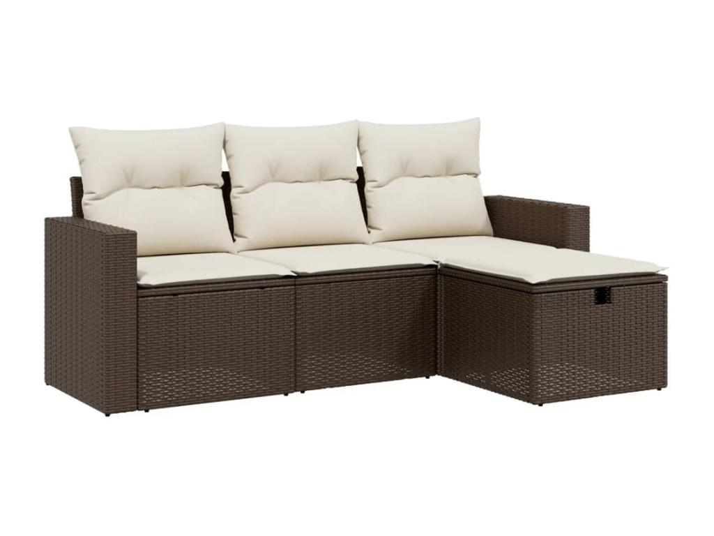 Outdoor Set Garden Cushion (Brown) tzgr697451