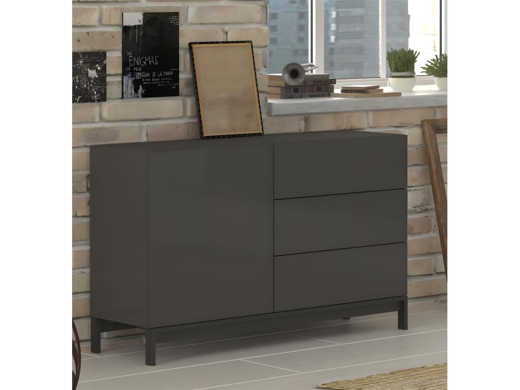 Sideboard Outdoor Set - Gris anthracite