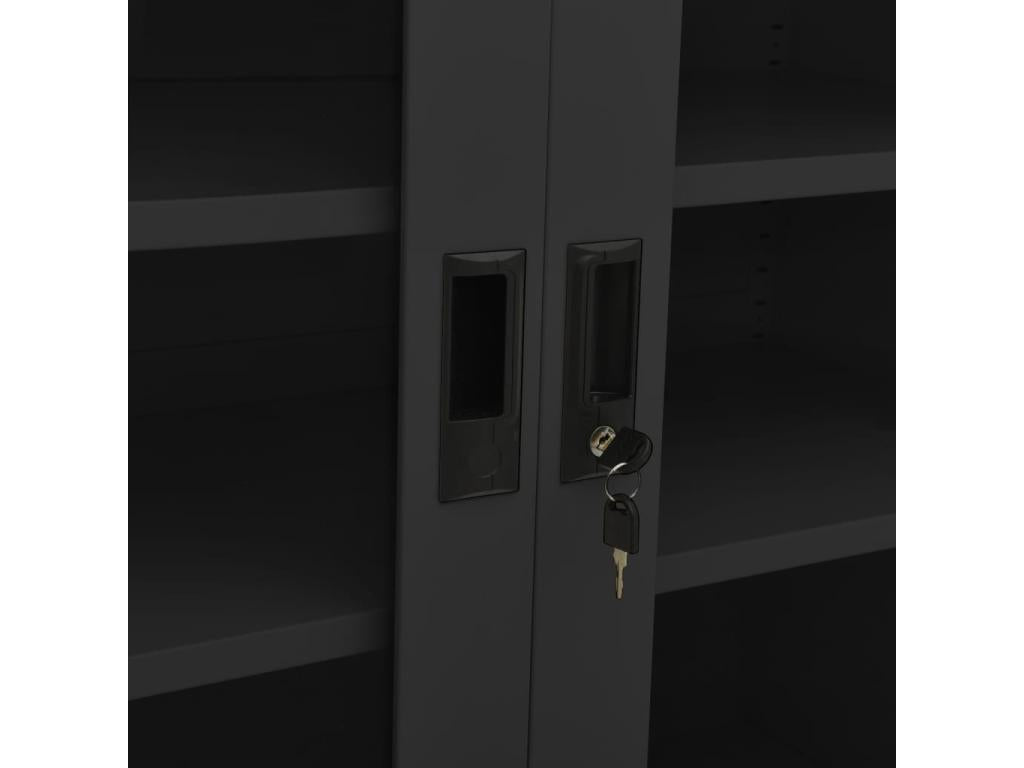 Wardrobe Desk - Gris anthracite