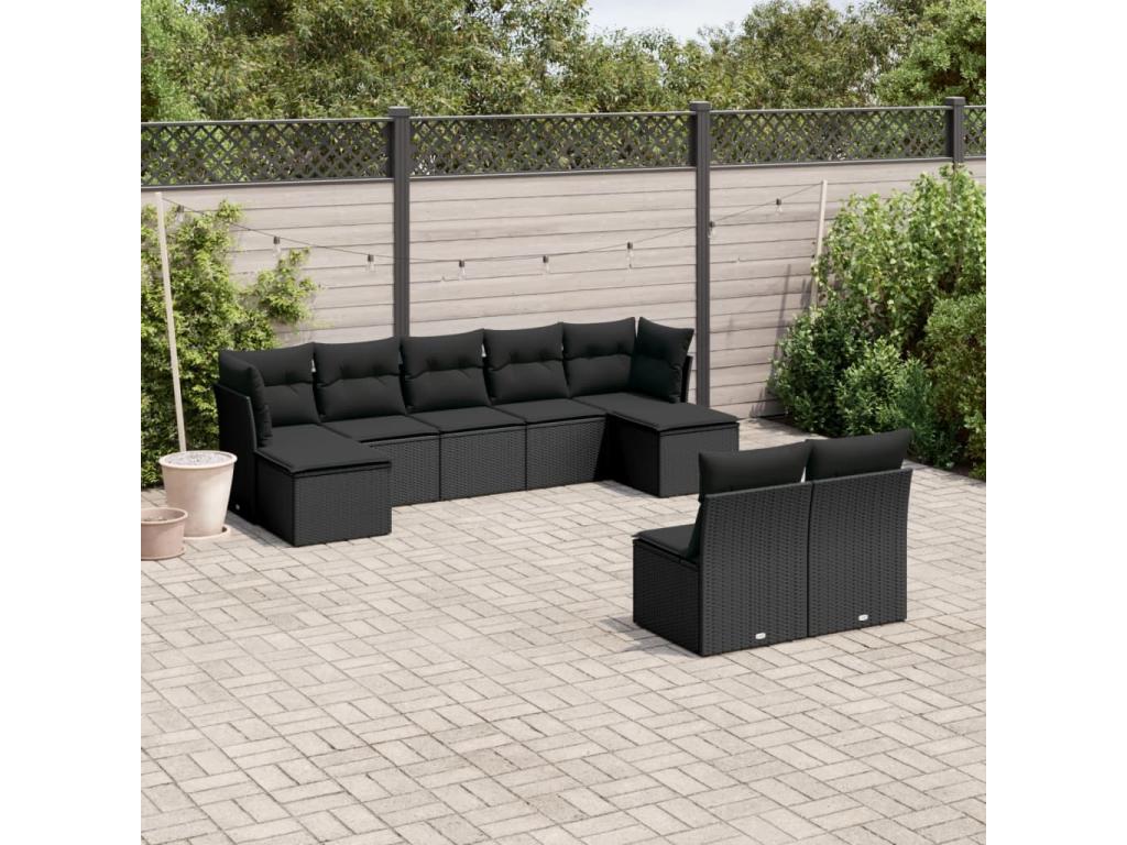 Outdoor Set Garden Cushion (Black) yxqi533121