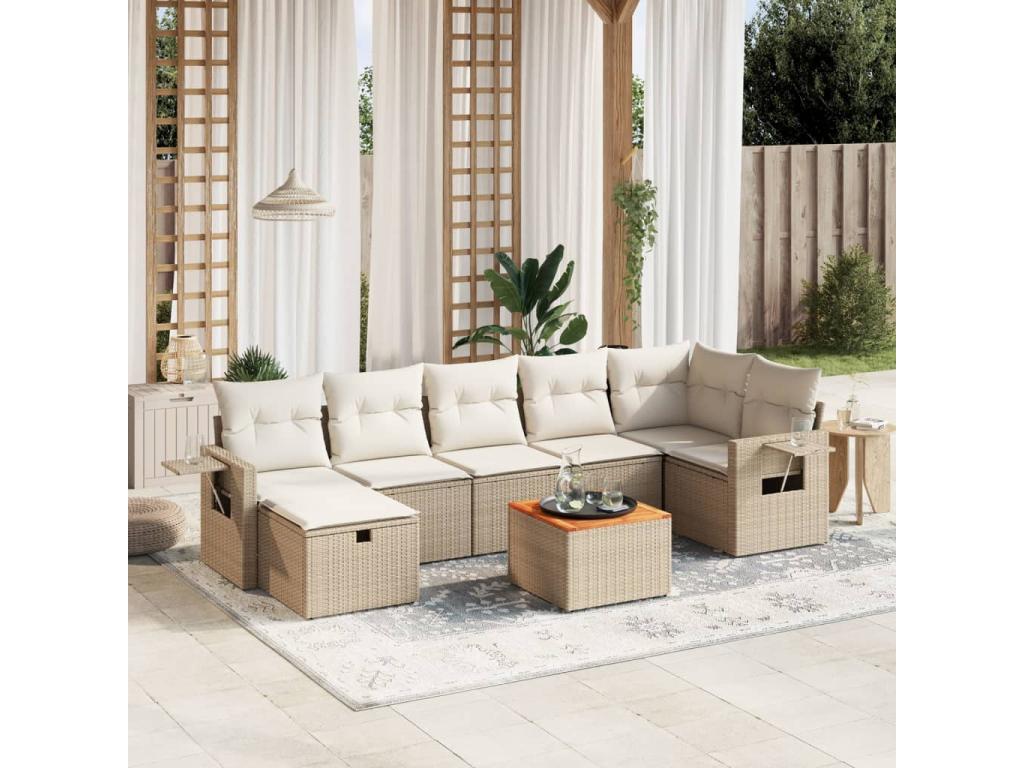 Outdoor Set Garden Cushion (Beige) zbpj109311
