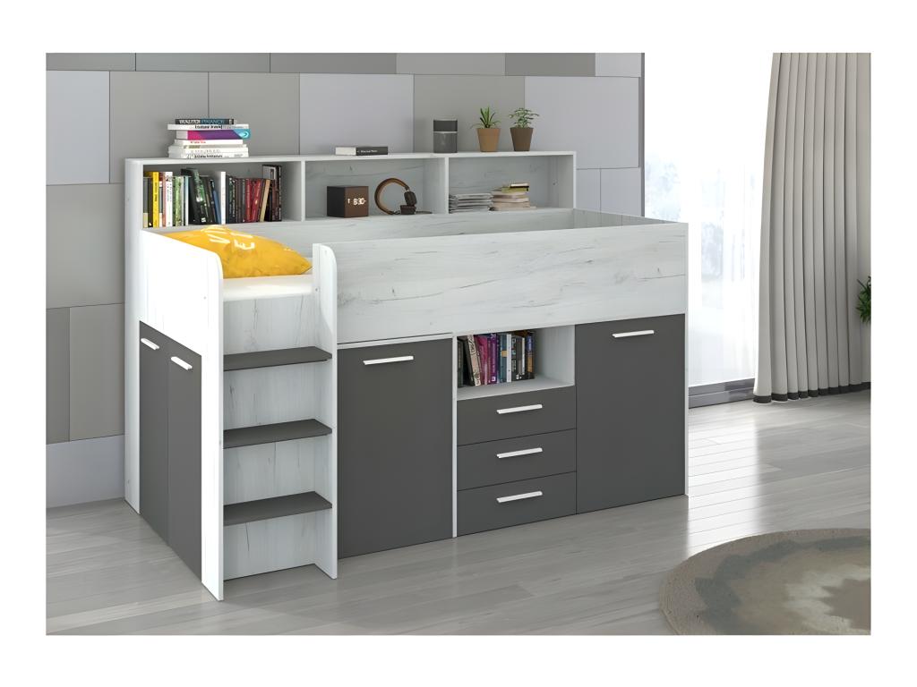 Bed Desk (White) 80X200CM - Brown