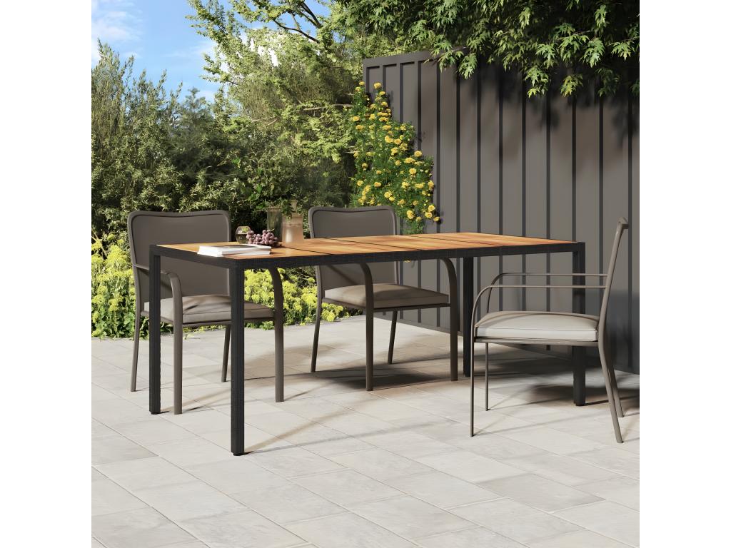 Table Garden (Black) - Multicolore