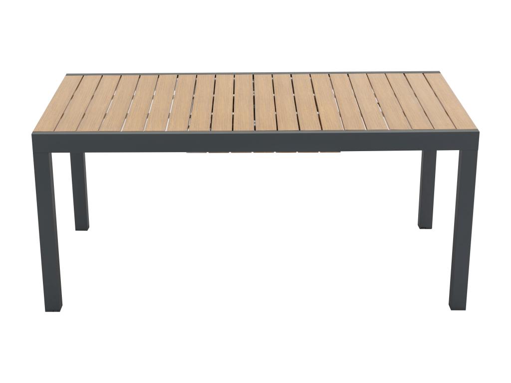 Table Garden (Natural) - Gris anthracite