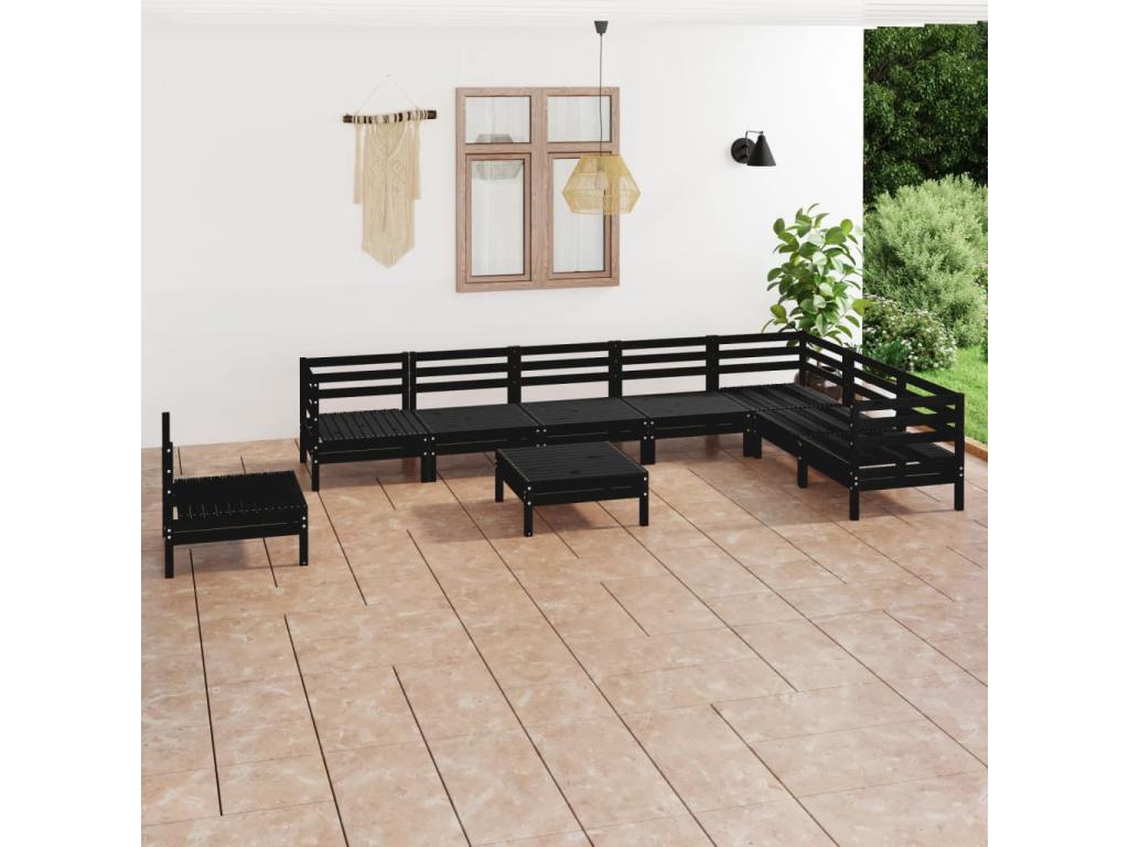 Outdoor Set Garden (Black)