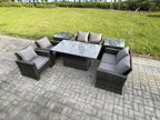 Garden Table Sofa - Gray