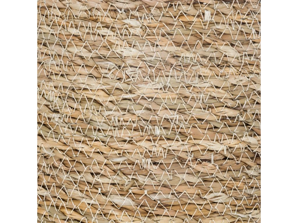 Set de 4 paniers ronds coloris naturel - Naturel clair