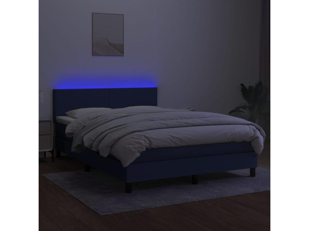 Bed Mattress (Blue) - White