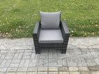 Garden Table Chair - Gray