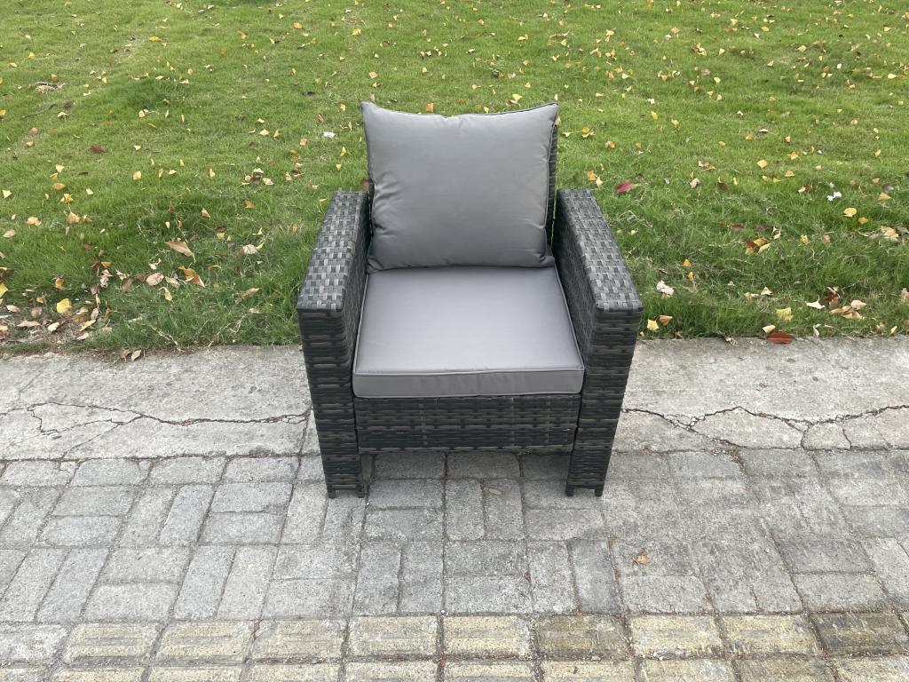 Garden Table Chair - Gray