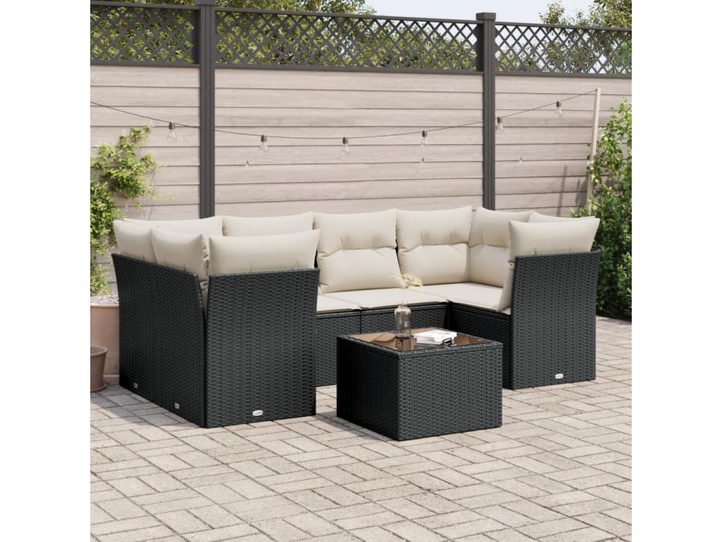 Outdoor Set Garden Cushion (Black) stms685611