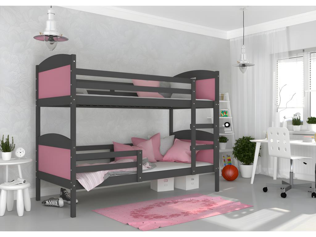 Bed (Gray) - Rose