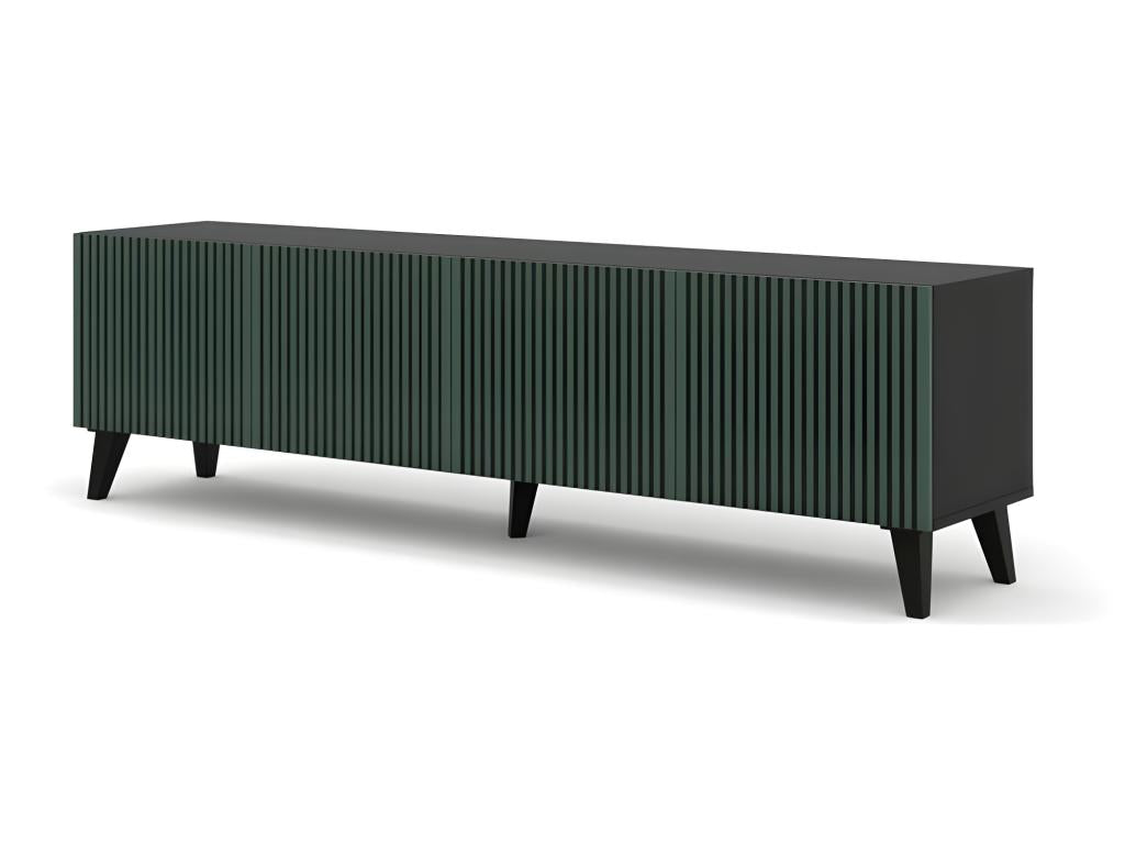 Cabinet (Black) 200X42X56CM - Green