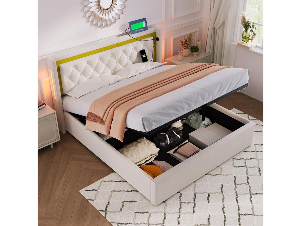 Bed - Beige ctsu650501