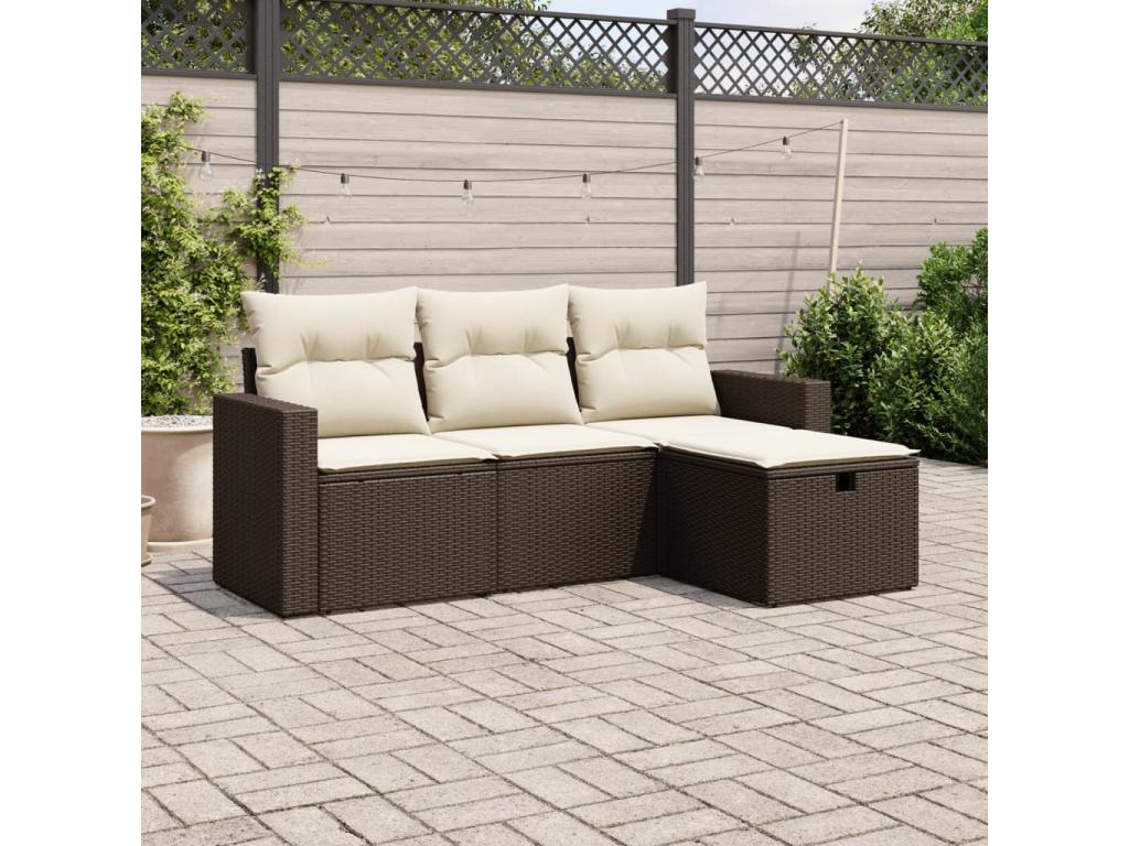 Outdoor Set Garden Cushion (Brown) tzgr697451