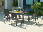 Table Garden (Natural) - Gris anthracite
