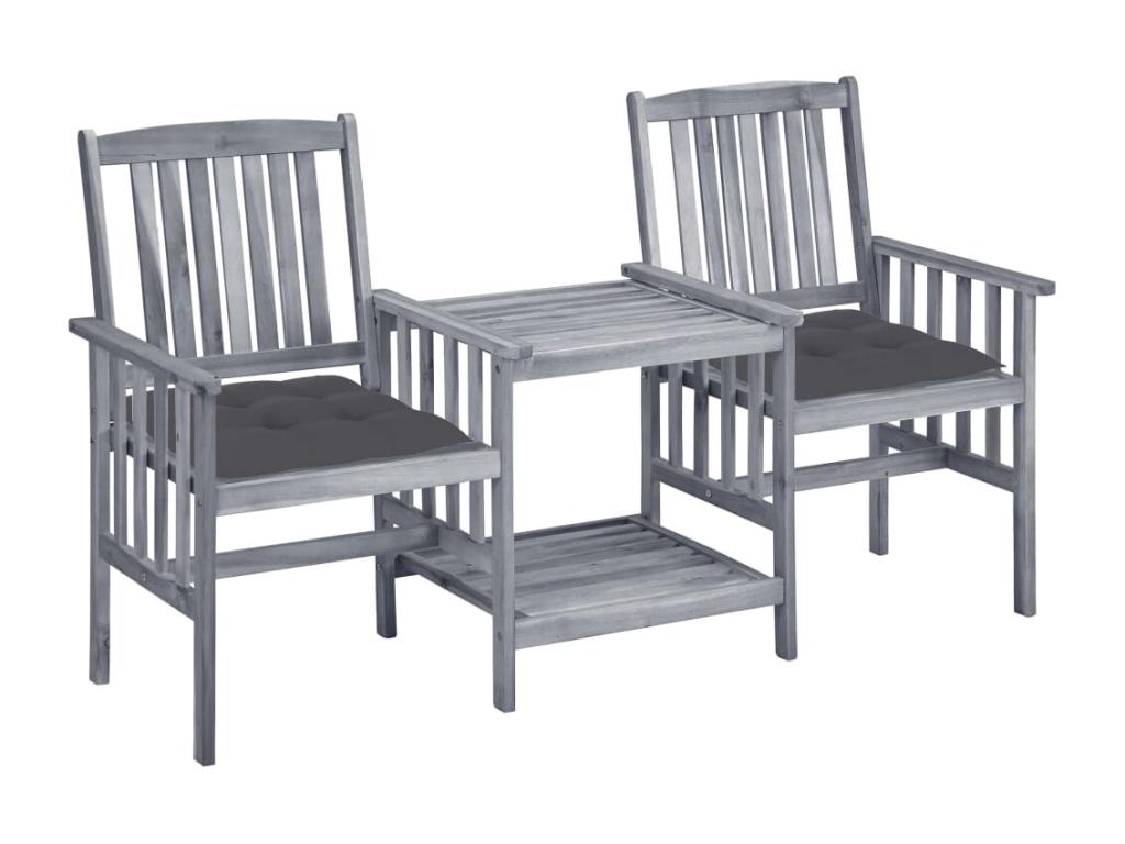 Chairs Garden Table - Gray