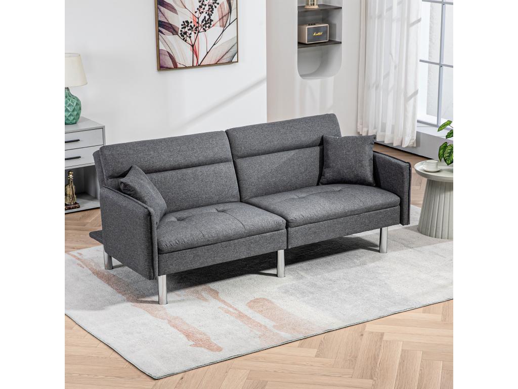 Sofa Sofa Bed (Gray) revv938831