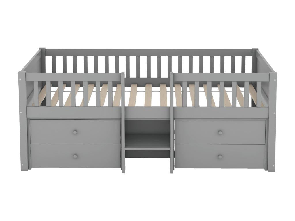 Bed Mattress (Gray) 90X200CM