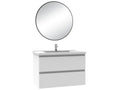 Cabinet Mirror (White)