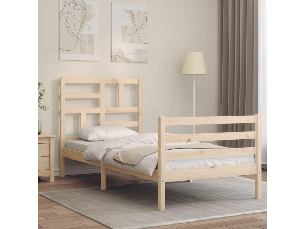 Bed - Naturel clair jlhr719471