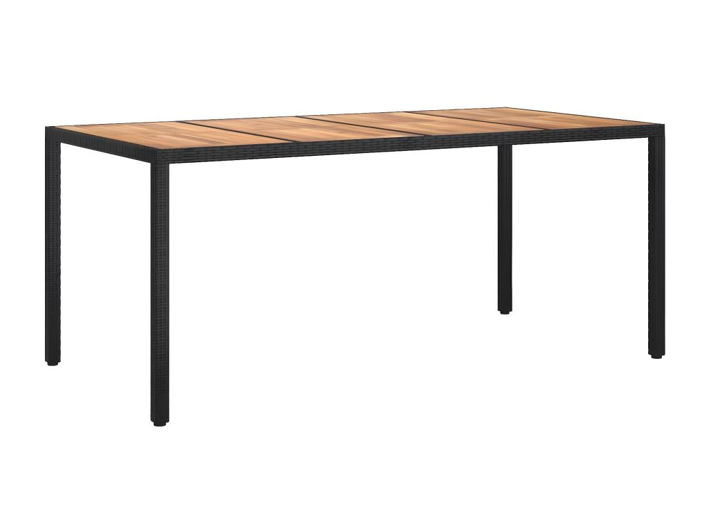 Table Garden (Black) - Multicolore