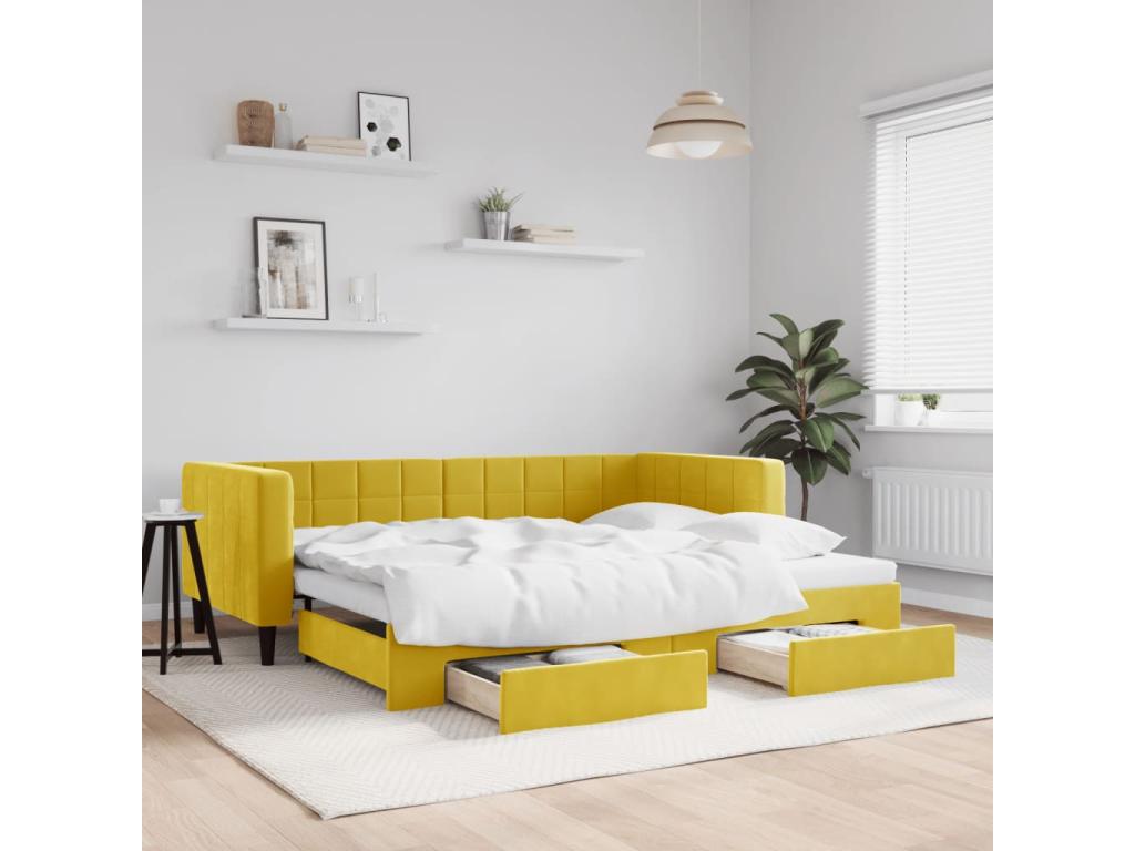 Bed - Jaune jvrq576871