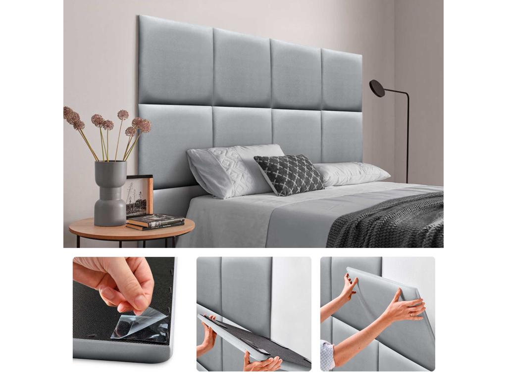 Bed 60X60CM - Argent