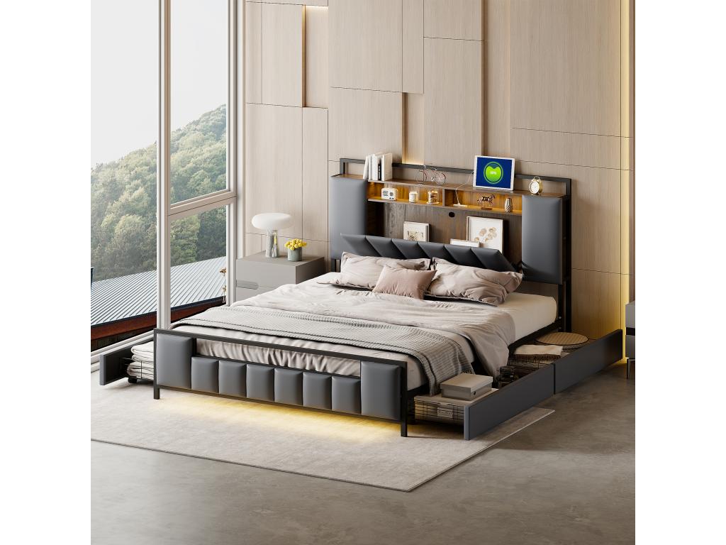 Bed (Gray) mtdw821961