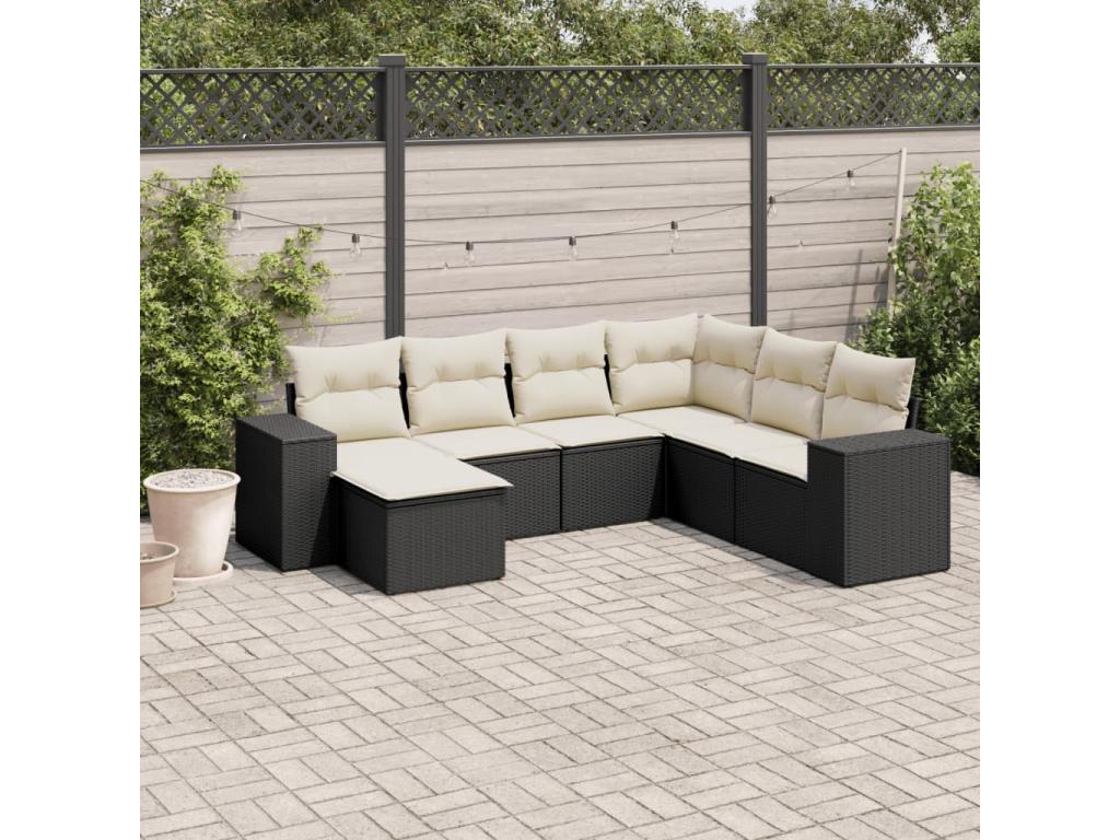Outdoor Set Garden Cushion (Black) cgec895391