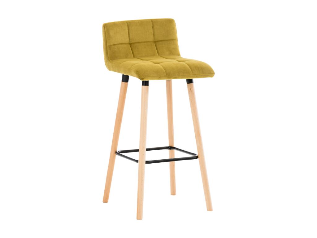 Stool (White) - Jaune