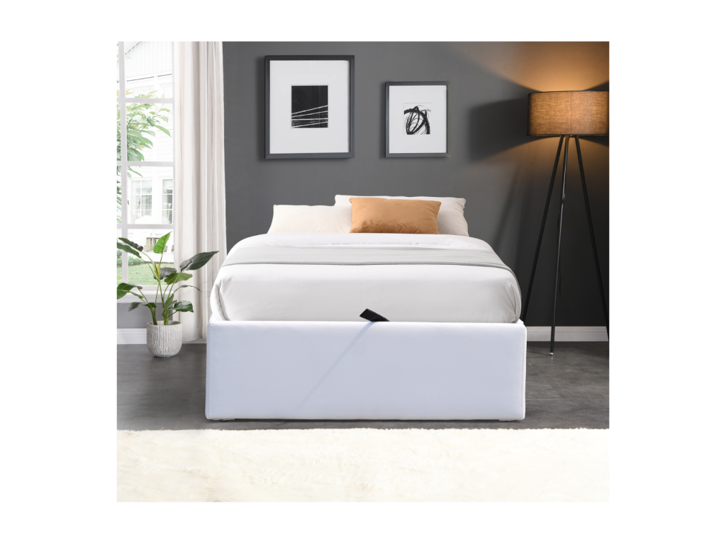 Bed Mattress (Gray) 90X190CM - White