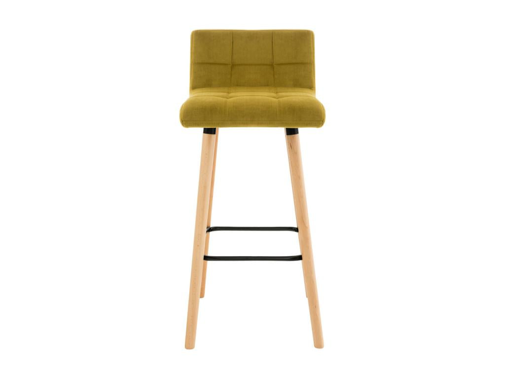 Stool (White) - Jaune