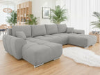 Sofa (Gray) 362X183X85CM